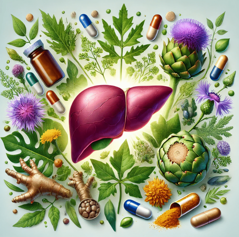 The best food supplements to protect and detoxify the liver